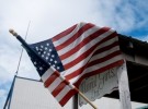 Windblown Flag, Haines Alaska