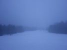 Winter Fog At Dusk