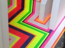 zig zag  floor and stairs